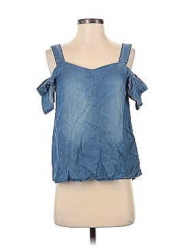 Blue Earth Short Sleeve Blouse (view 1)