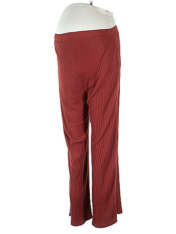 Sonoma Goods for Life Maroon Burgundy Casual Pants Size M