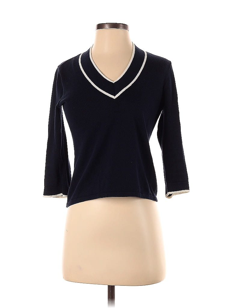 Lauren by Ralph Lauren 100% Cotton Blue Pullover Sweater Size P (Petite) - photo 1