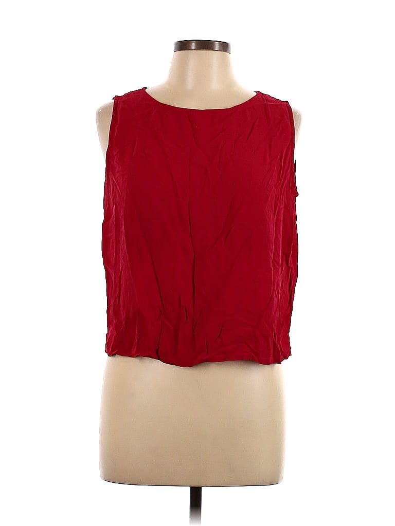 Eileen Fisher 100% Silk Black Sleeveless Silk Top Size S (Petite) - 75% off