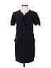 LDT 100% Polyester Black Casual Dress Size 4 - photo 1