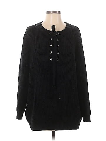 Woven Heart Pullover Sweater (view 1)