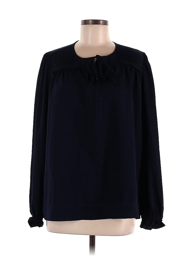 Click to view more detailed imagery on our partner's website Pre-owned Joie Long Sleeve Blouse In Black