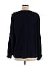 Joie 100% Polyester Black Long Sleeve Blouse Size M - photo 2