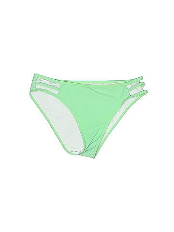 Charmo Solid Green Swimsuit Bottoms Size XL - 56% off