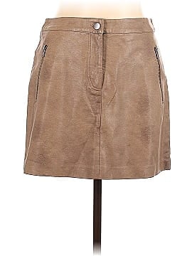 JOA Faux Leather Skirt (view 1)