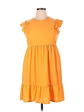 Perfect Peach Casual Dress (view 1)