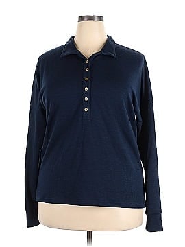 Unbranded Long Sleeve Polo (view 1)