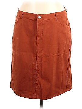 interim Denim Skirt (view 1)