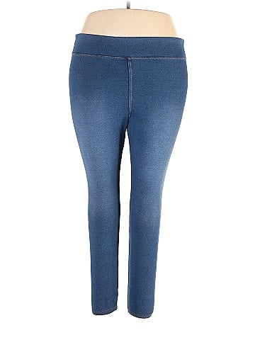 Hue Blue Active Pants Size 2X (Plus) - 64% off