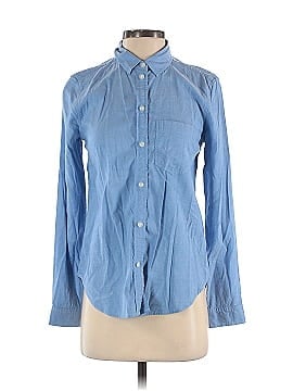 American Eagle Outfitters Long Sleeve Button-Down Shirt (view 1)