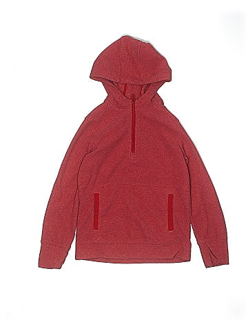 all in motion 100% Polyester Solid Maroon Red Pullover Hoodie Size M  (Youth) - 40% off