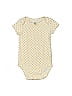 Carter's Polka Dots Gold Short Sleeve Onesie 6-9 MO / 9 MO - photo 1