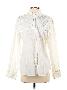 PaperWhite Long Sleeve Blouse (view 1)