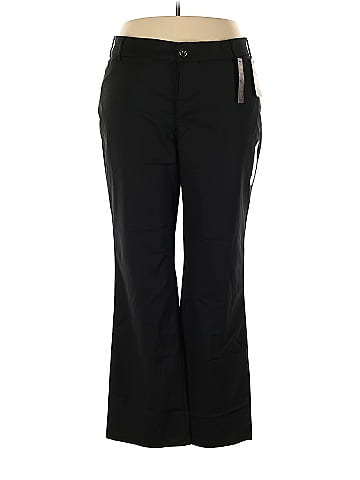 Lee Solid Black Casual Pants Size 22 (Plus) - 59% off