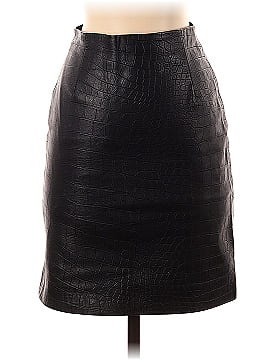 Topshop Boutique Faux Leather Skirt (view 1)