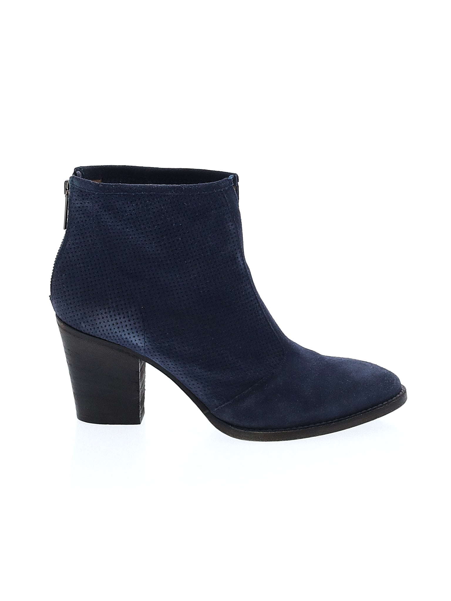 AQUATALIA Solid Navy Blue Ankle Boots Size 8 20 off ThredUp