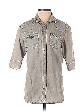 ALLSAINTS Short Sleeve Button-Down Shirt (view 1)