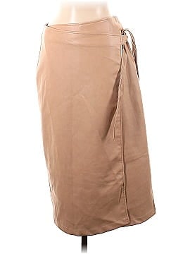 7 For All Mankind Faux Leather Skirt (view 1)
