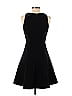 Club Monaco Solid Black Casual Dress Size 0 - photo 2