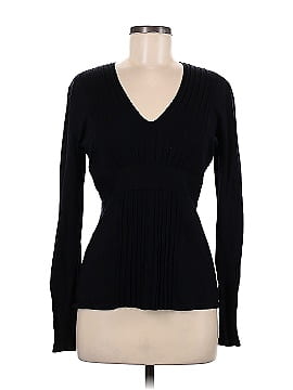 INC International Concepts Long Sleeve Silk Top (view 1)