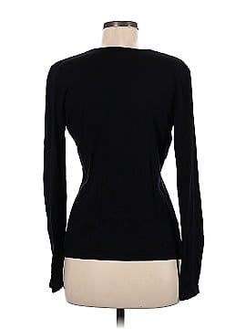 INC International Concepts Long Sleeve Silk Top (view 2)