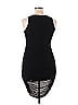 BP. Solid Black Casual Dress Size XL - photo 2