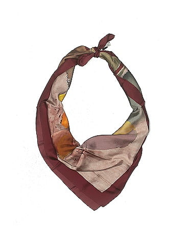 Pollini store silk scarf