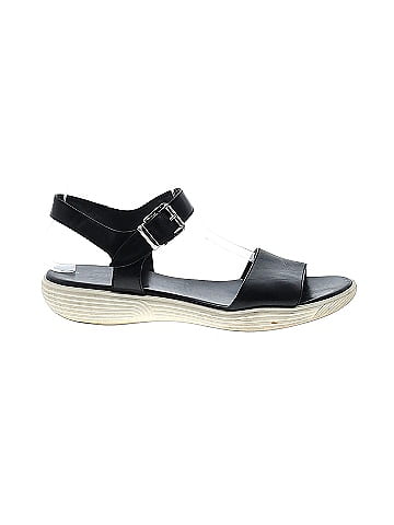 Aquatalia by Marvin K Solid Black Sandals Size 9 82 off ThredUp