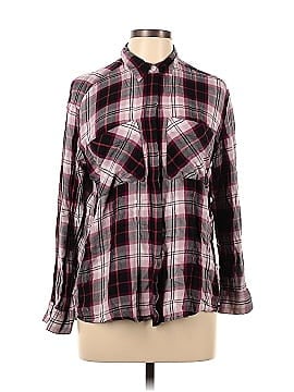 Express Long Sleeve Button-Down Shirt (view 1)