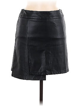 H: Connect Leather Skirt (view 1)