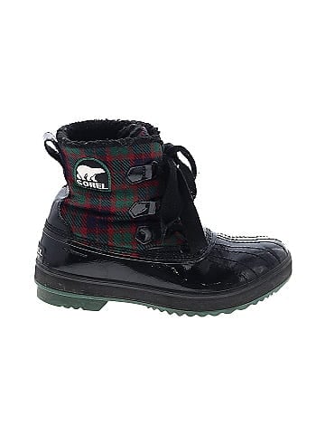 sorel plaid boots