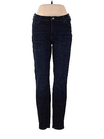 Essentials Solid Blue Jeggings Size 14 - 51% off