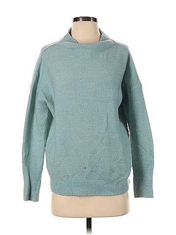 Teal discount pullover sweater