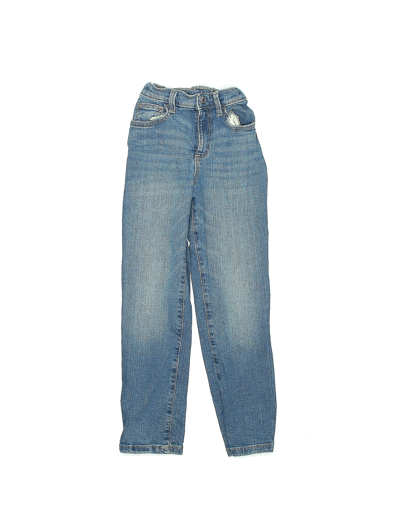 Jumping Beans Solid Blue Jeans Size 7 58 off ThredUp