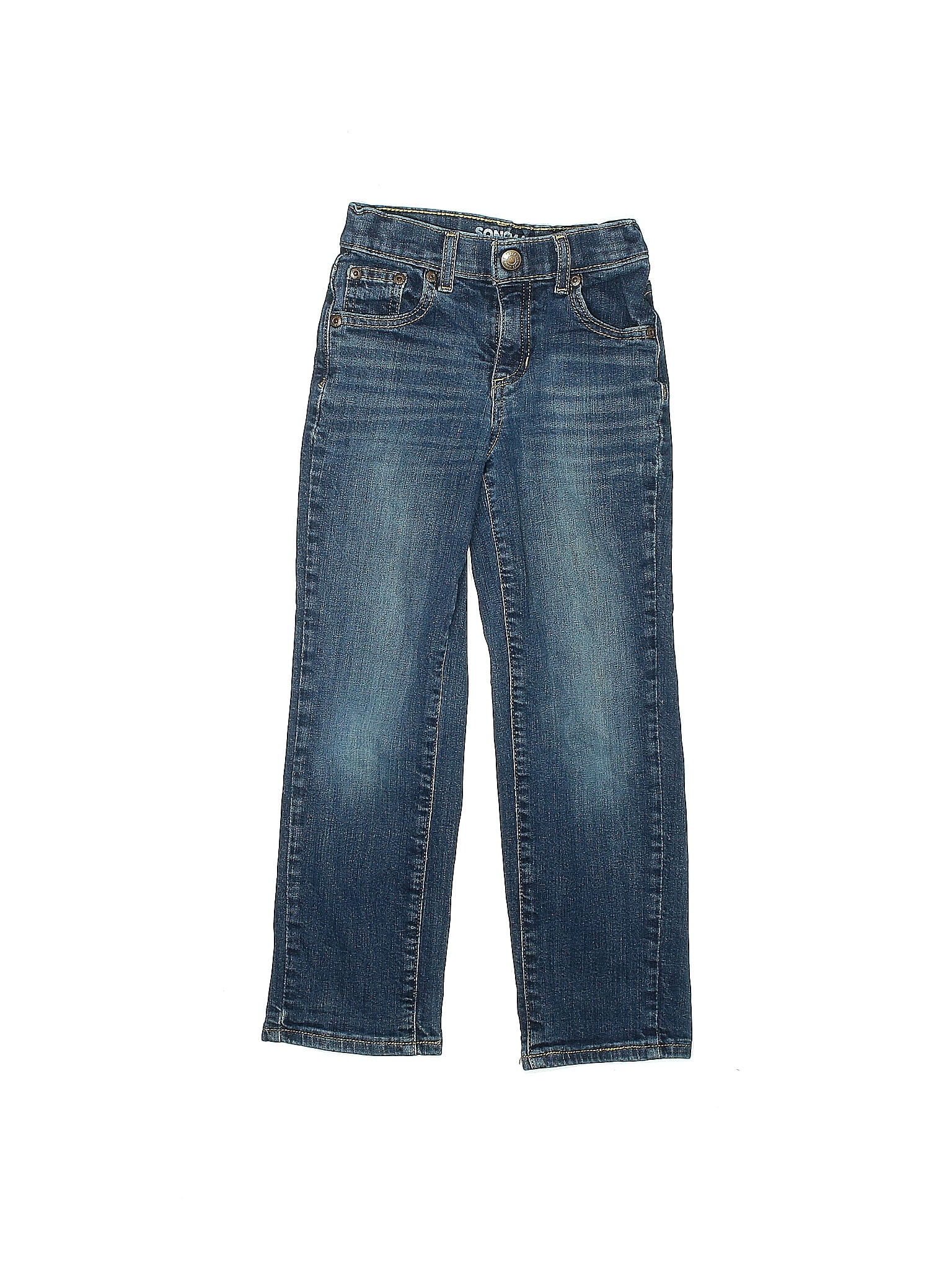 Sonoma Goods for Life Solid Blue Jeans Size 7 - 66% off