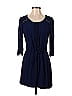 Mi ami 100% Polyester Blue Casual Dress Size S - photo 1