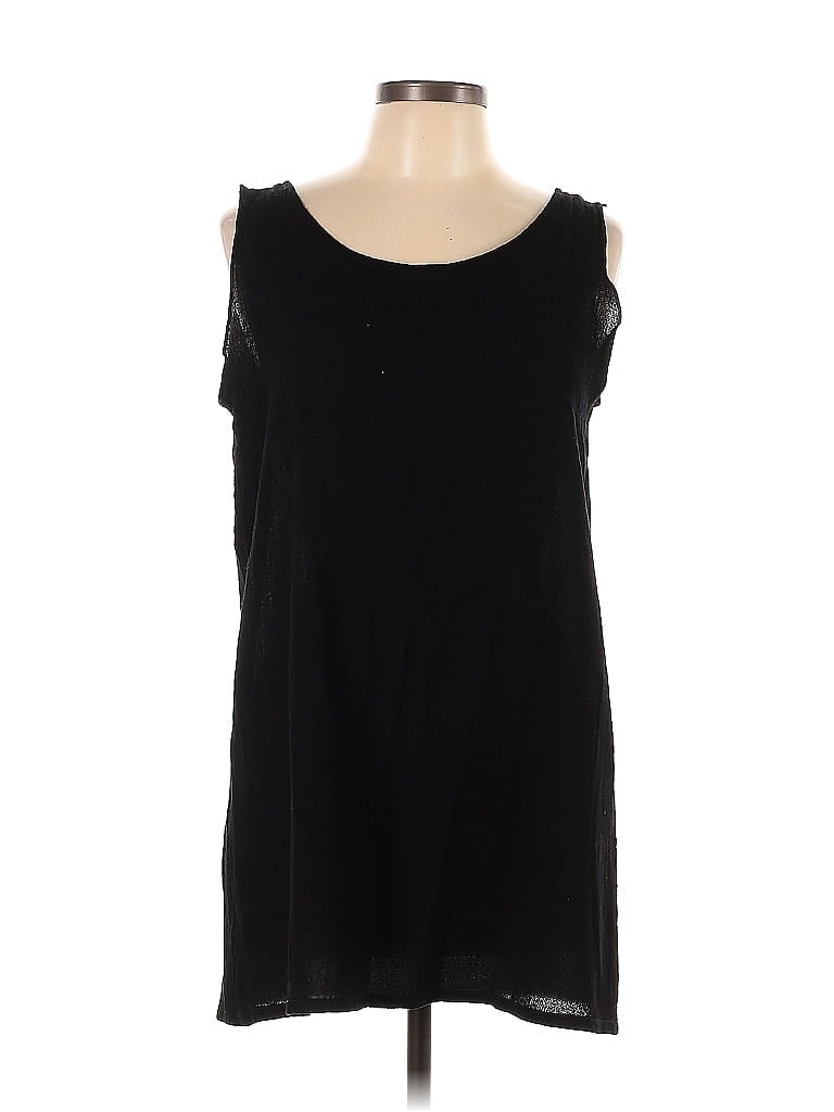 Pre-owned Assorted Brands Sleeveless Blouse In Black