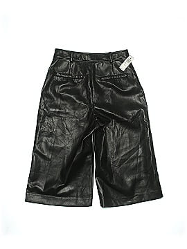 Babaton Faux Leather Shorts (view 2)