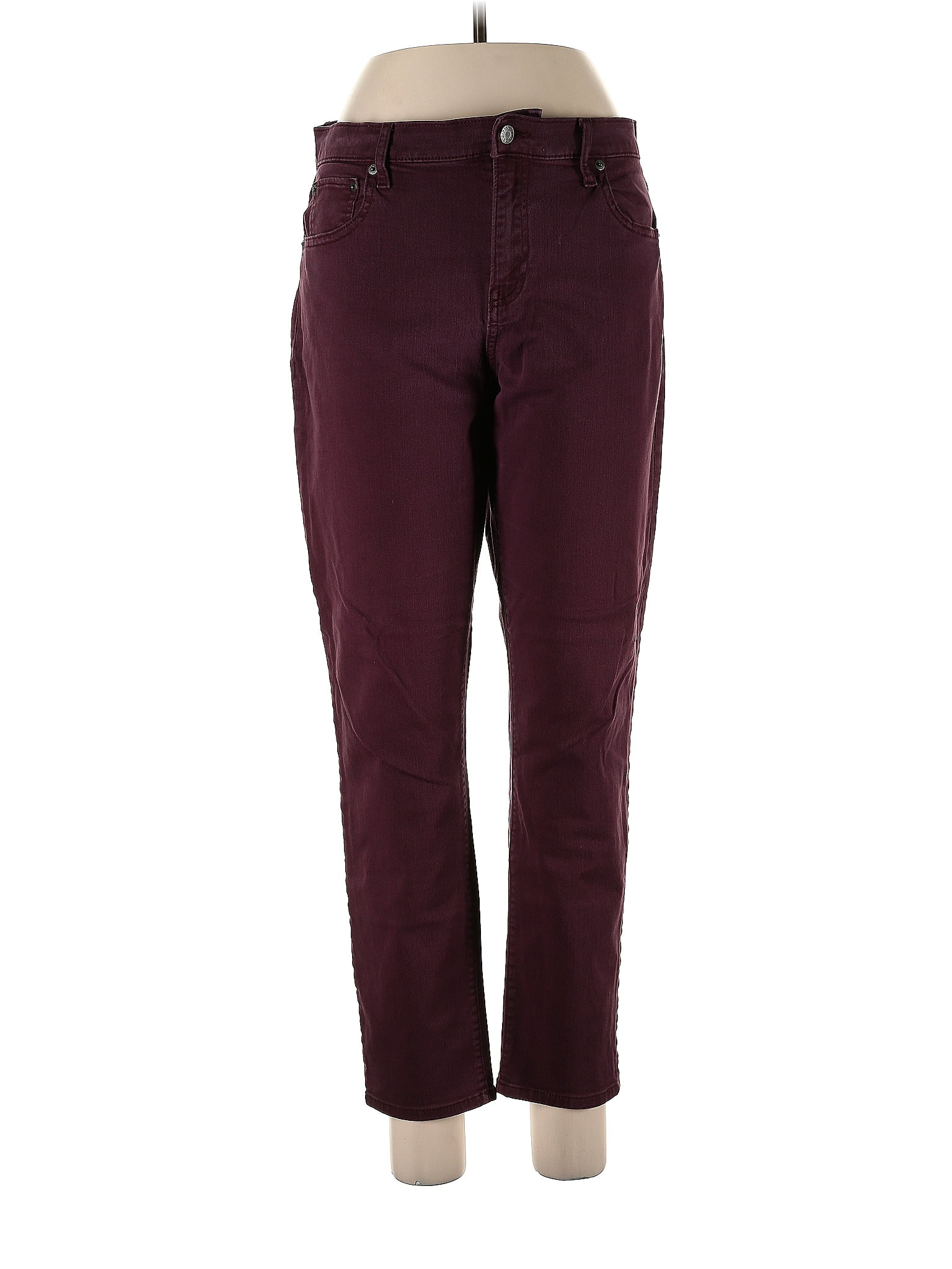 Gap Tortoise Burgundy Jeans 31 Waist - 76% off | ThredUp