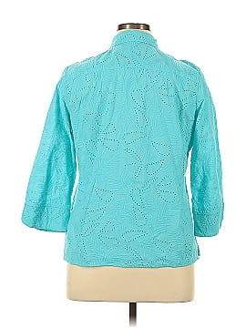 Foxcroft 3/4 Sleeve Blouse (view 2)