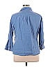 Talbots Outlet 100% Linen Blue Long Sleeve Button-Down Shirt Size XL - photo 2