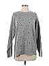 Best Mountain Stars Polka Dots Gray Pullover Sweater Size 2 - photo 1