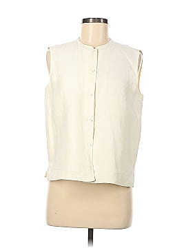Eileen Fisher Sleeveless Button-Down Shirt (view 1)
