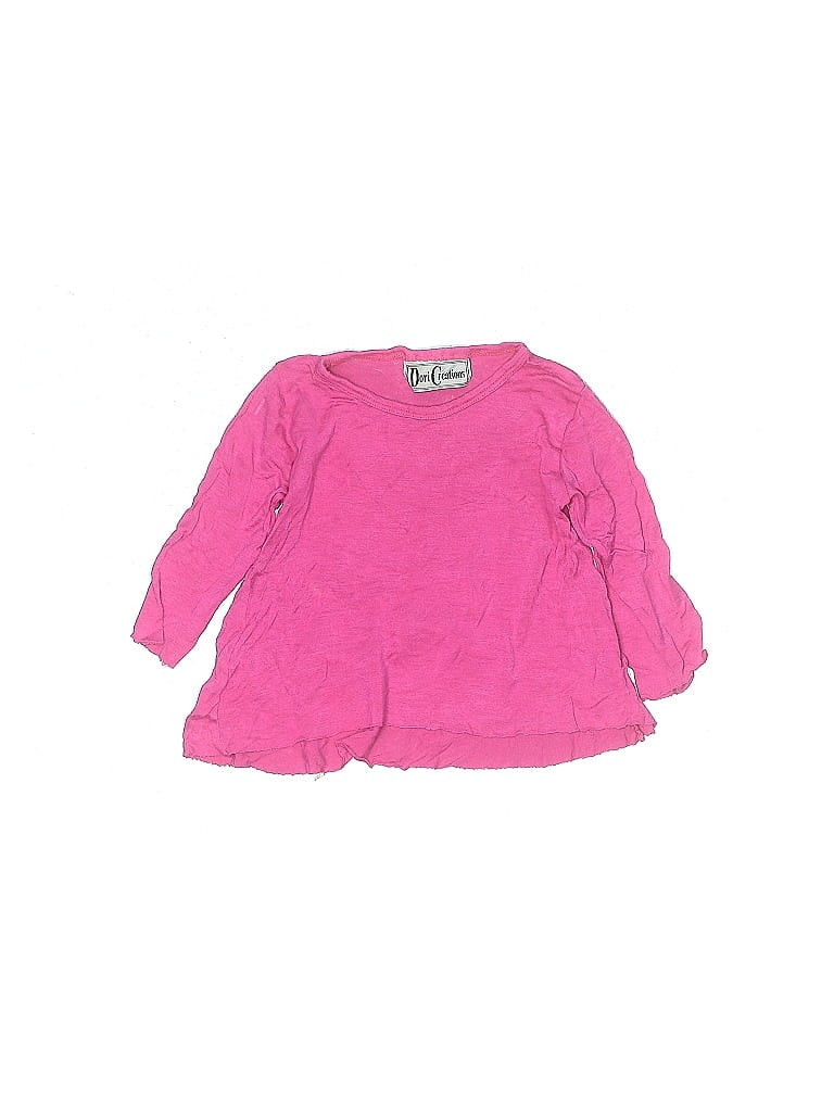 Dori Creations Pink Short Sleeve Top Size 5 - photo 1