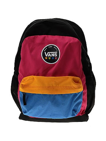 Vans color store block backpack