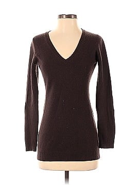 Malika Cashmere Cashmere Pullover Sweater (view 1)