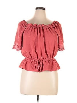 London Rose Short Sleeve Blouse (view 1)