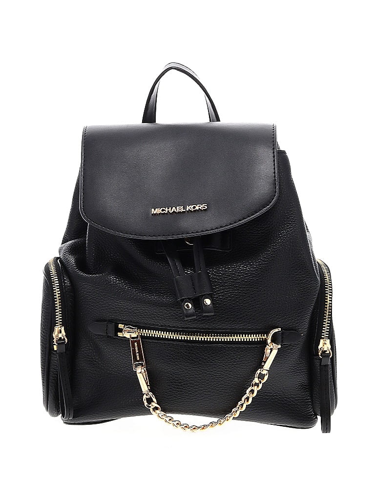 MICHAEL Michael Kors Graphic Solid Black Backpack One Size - 71% off ...