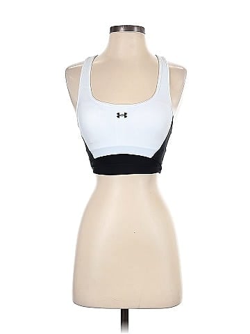 Under Armour Color Block White Sports Bra Size XS - 48% off